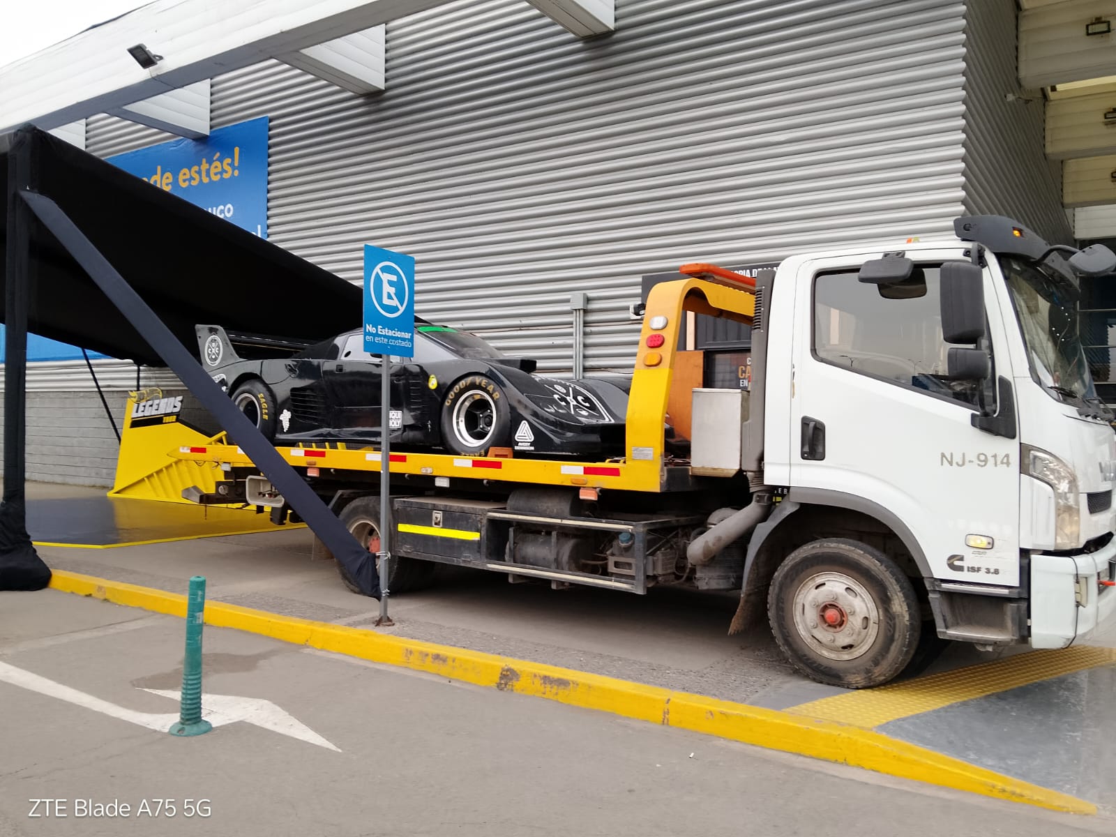 Transporte de automóvil de competición